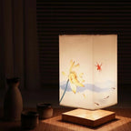Chinese Style Retro Creative Nightlight Bedroom Warm Bedside Internet-popular New Chinese Style Wood Decorative Table Lamp