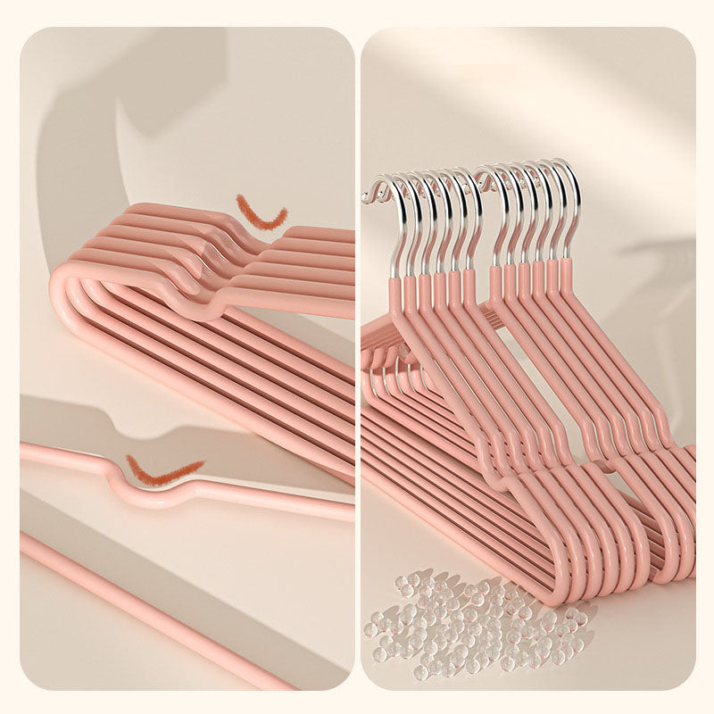 Seamless Anti-slip Thick Stainless Steel Drying Hanger Multi-functional Household