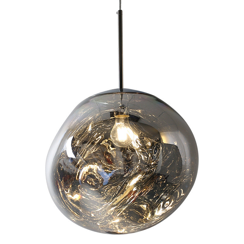 Post-modern lava chandelier creative clothing store bar table lamp villa duplex building living room dining room stairwell chandelier