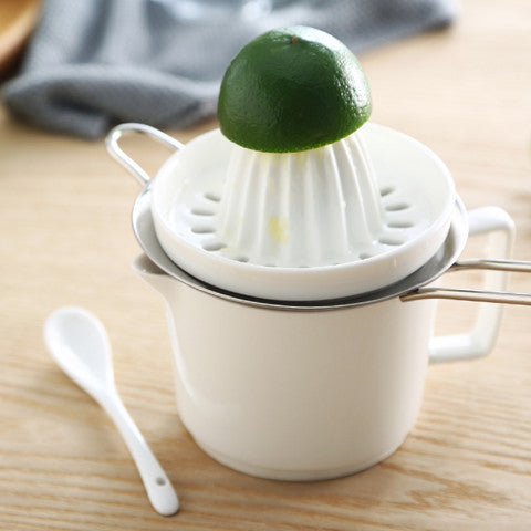Manual Lime Squeezer Fruit Squeezer Juice Cup