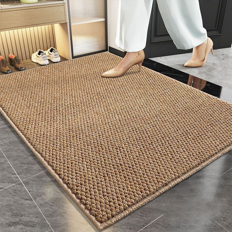 Imitation sisal carpet living room solid color pineapple ring studio photo sofa bedroom bedside mat anti-cat scratch carpet