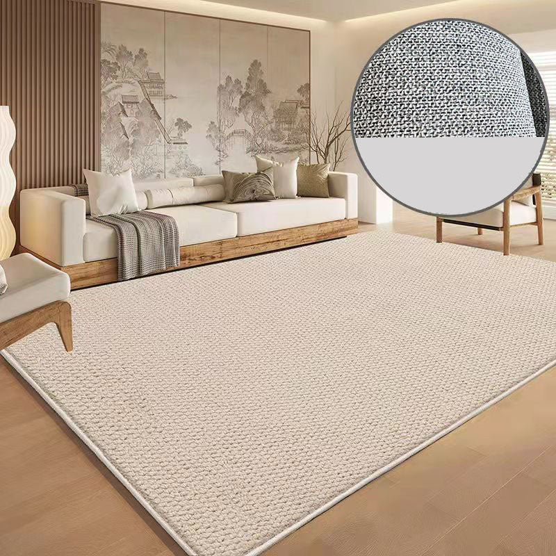 Imitation sisal carpet living room solid color pineapple ring studio photo sofa bedroom bedside mat anti-cat scratch carpet