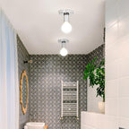 Creative minimalist balcony entrance hallway light, retro industrial style staircase coat and hat bedroom light