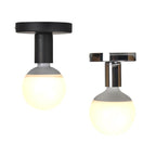 Creative minimalist balcony entrance hallway light, retro industrial style staircase coat and hat bedroom light
