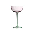 Wind-patterned ice cream cup, creative pumpkin-patterned cocktail glass, color-blocked vertical striped wine glass.