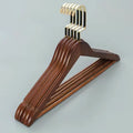 Retro Color Wooden Hanger Solid Wood Seamless Drying Rack