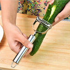 Stainless Steel Peeler Household Multifunctional Scraper Fruit Vegetable Melon Planer Potato Peeler Grater