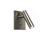 Reading wall lamp with switch wall lamp bedroom bedside French square wall lamp