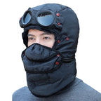 Winter thick warm cotton hat outdoor cycling windproof cold hat