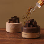 Chaidui Creative Enlargement Wooden Fragrance Essential Oil Diffuser Desktop Car Aromatherapy Advanced Ornaments Aromatherapy Diffuser
