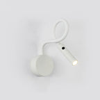 LED reading wall lamp with switch bedroom bedside high-level wall-mounted lamp