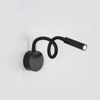 LED reading wall lamp with switch bedroom bedside high-level wall-mounted lamp