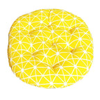 Round Cotton Linen Cushion Round Sofa Chair Cushion Futon Cushion Modern Simple