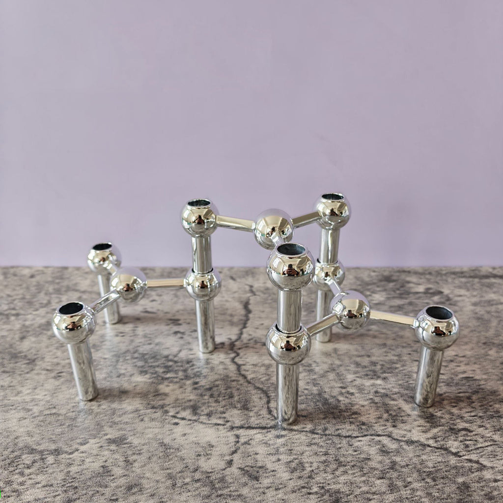 Creative three-legged candlestick hotel party dinner western restaurant candlestick alloy decorative ornaments