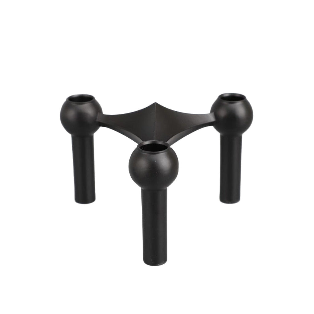 Creative three-legged candlestick hotel party dinner western restaurant candlestick alloy decorative ornaments