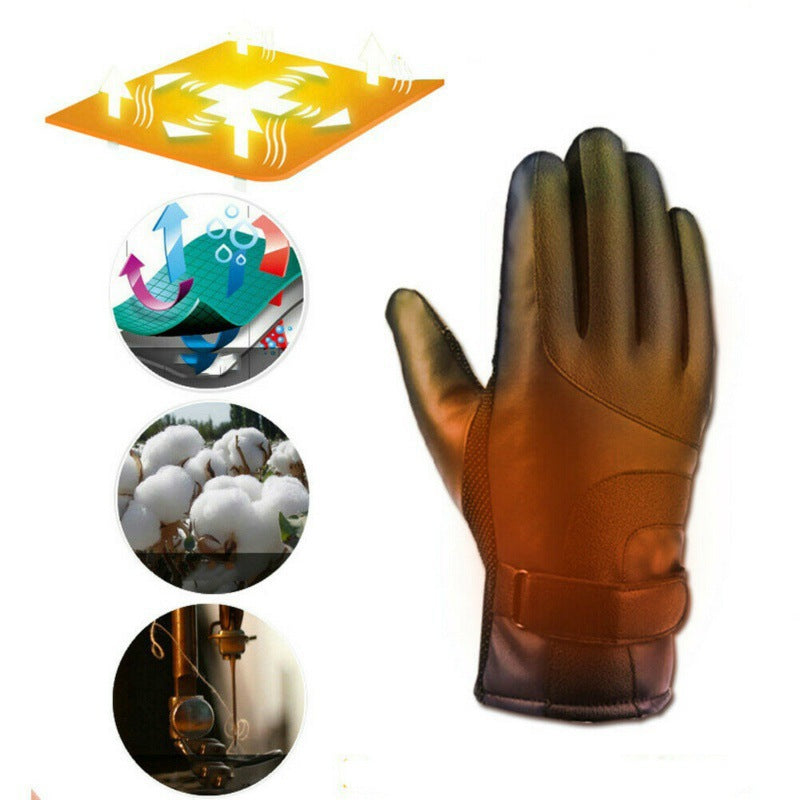 丨 USB Heated Windproof Gloves