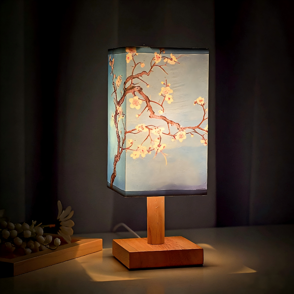 丨 Artistic Retro Bedroom Bedside Lamp