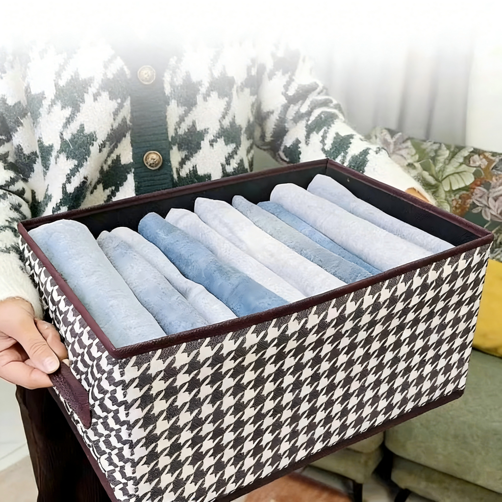 丨 Houndstooth Storage Box