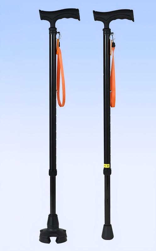 丨 Aluminium Alloy Lightweight Elderly Crutch