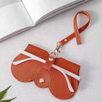 Leather Eyeglass Case Pouch|Fashion Leather Portable for Daily Travel