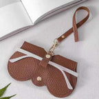 Leather Eyeglass Case Pouch|Fashion Leather Portable for Daily Travel