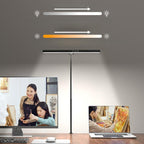 LED Clip On Desk Lamp|Eye-Caring Dimmable for Home Office Study