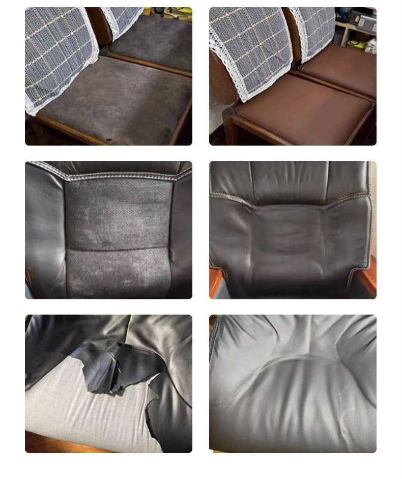 PVC Lychee Pattern Self-adhesive Leather Patch