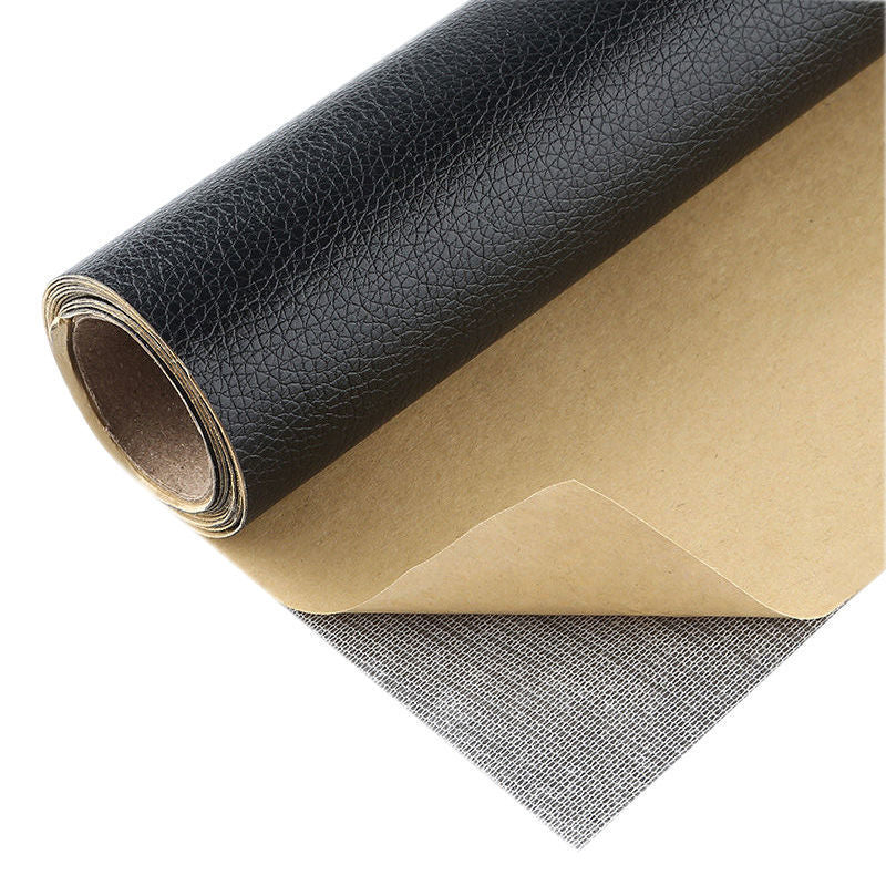 PVC Lychee Pattern Self-adhesive Leather Patch