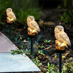 Solar Owl Decor Light | Waterproof Outdoor Lawn Garden Landscape Lamp