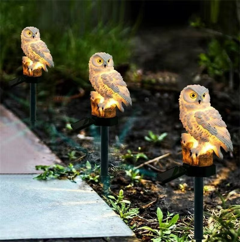 Solar Owl Decor Light | Waterproof Outdoor Lawn Garden Landscape Lamp