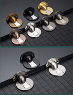 BowLt|304 Steel Door Stopper Attributes (Drill-Free/Strong Magnetic/Anti-Collision/Mute)