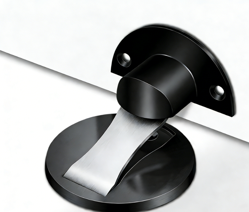 BowLt|304 Steel Door Stopper Attributes (Drill-Free/Strong Magnetic/Anti-Collision/Mute)