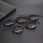 Couple Braided Wristband 2Pack | Hot 12 Zodiac Handwoven Simple Fashion Bracelet