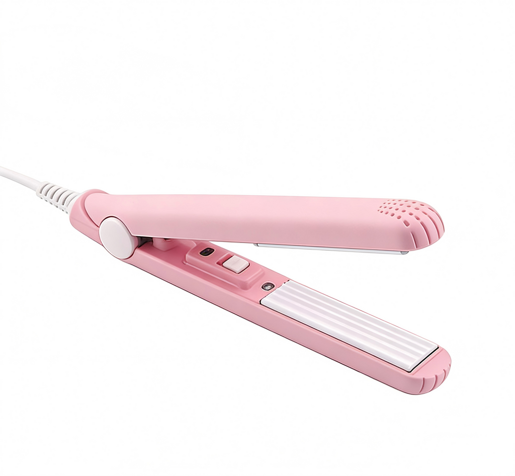 Mini Hair Straightener Curler 2Pack | 2 in 1 Portable Bangs Styling Iron
