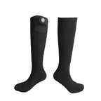 丨 Rechargeable Electric Heating Ski Socks (washable, thermal fabric, foot warmer function, for winter skiing & cold weather outdoor use)
