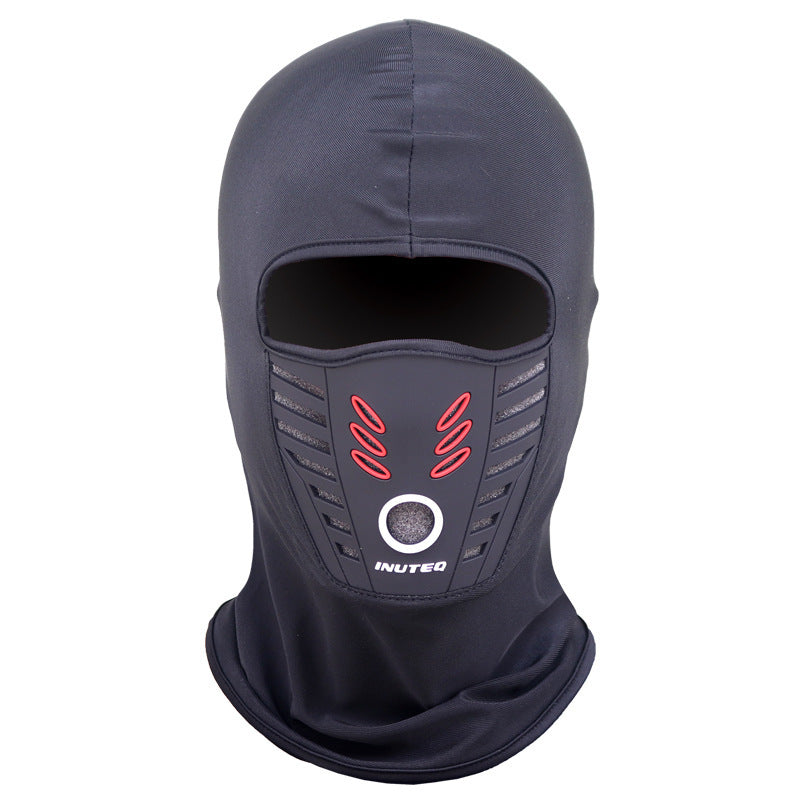Windproof Fleece Helmet Liner Mask | Winter Fleece-Lined Warm Full Face Neck Protection Cycling Ski Headgear