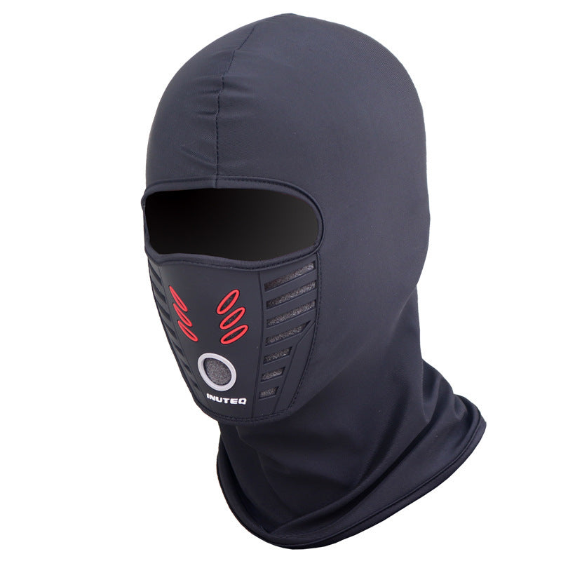 Windproof Fleece Helmet Liner Mask | Winter Fleece-Lined Warm Full Face Neck Protection Cycling Ski Headgear
