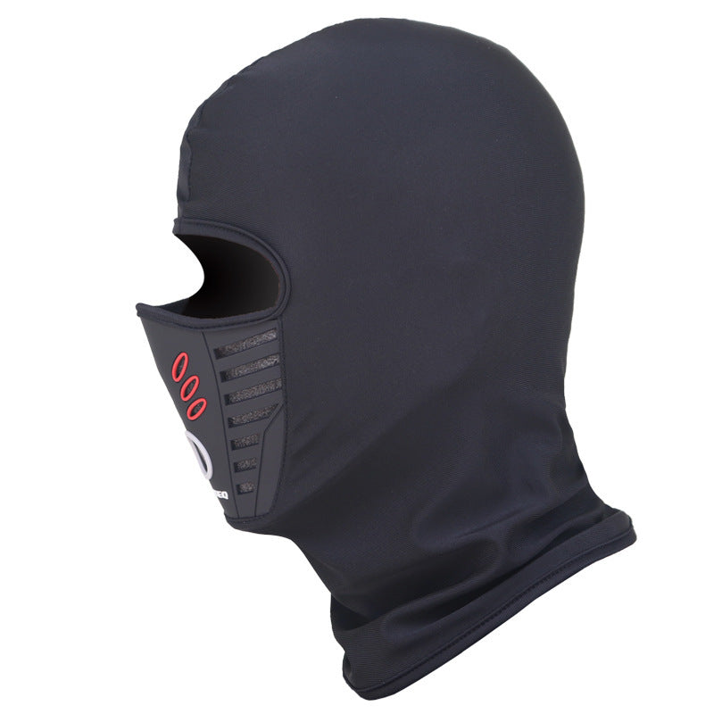Windproof Fleece Helmet Liner Mask | Winter Fleece-Lined Warm Full Face Neck Protection Cycling Ski Headgear