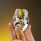 Golden Mountain Crystal Glasses 2Pack