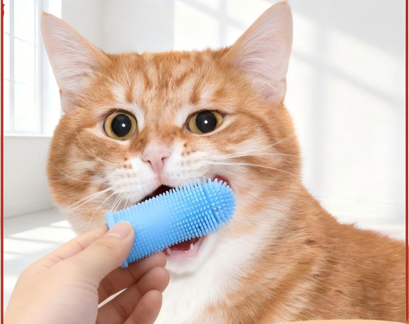 Dog Cat Dental Finger Brushes