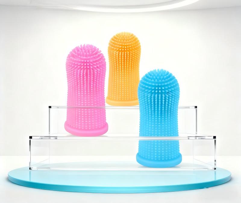 Dog Cat Dental Finger Brushes