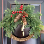 Christmas Wreath Door Hanger