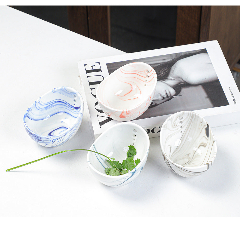 Herb Stripping Bowl Ceramic