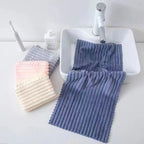 Candy Striped Soft Towel Set of 2
