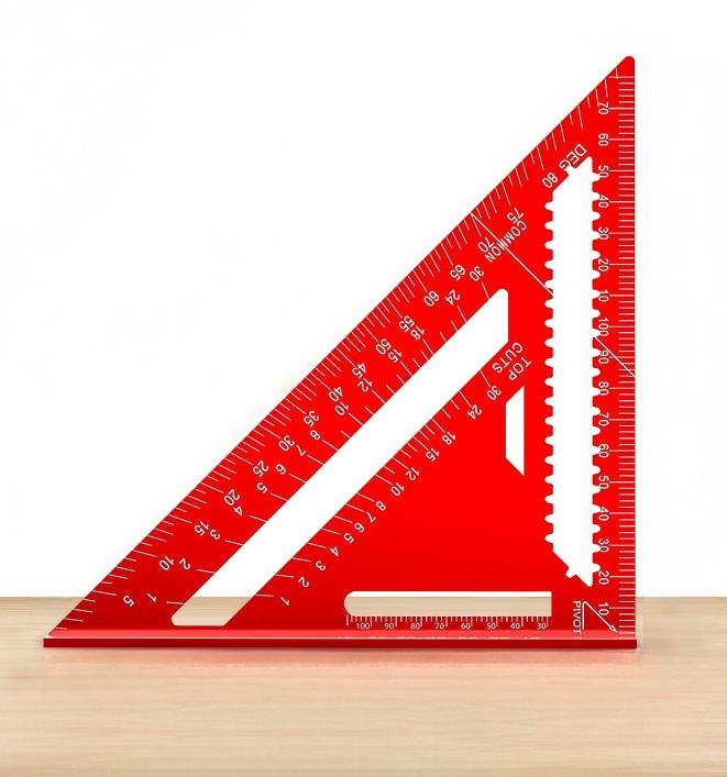 Woodworking Aluminum Alloy Tri Square