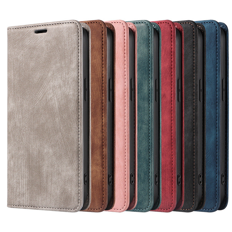 Suitable for Apple Magnetic Flip Leather Case