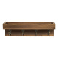 Creative Solid Wood Hook Rack