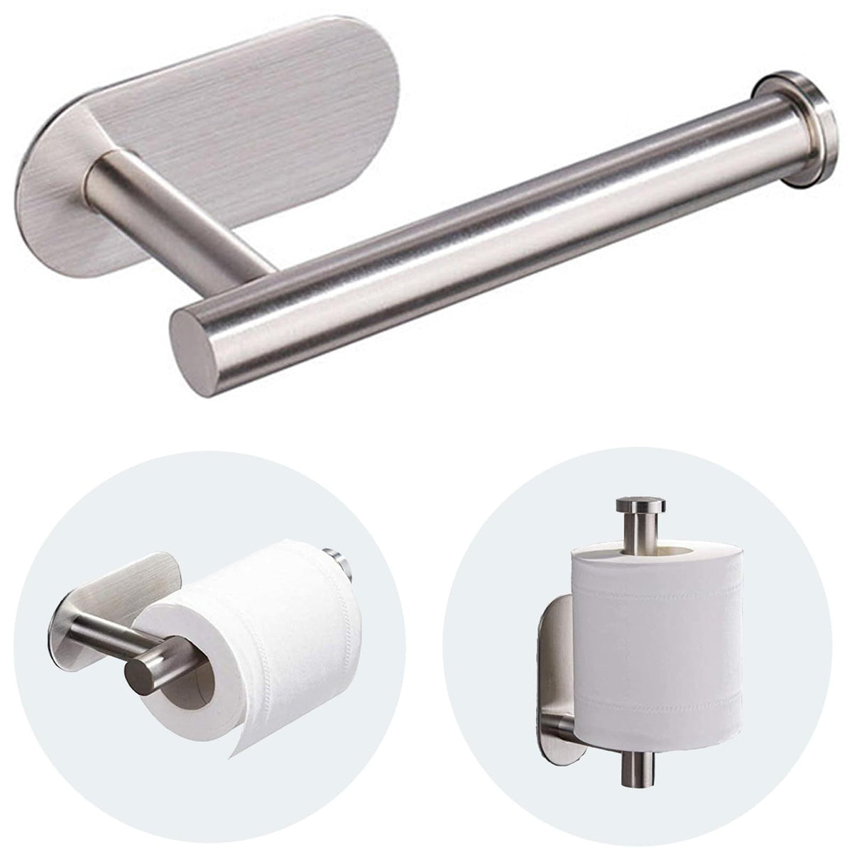 Stainless Steel Kitchen and Bathroom Paper Towel Holder