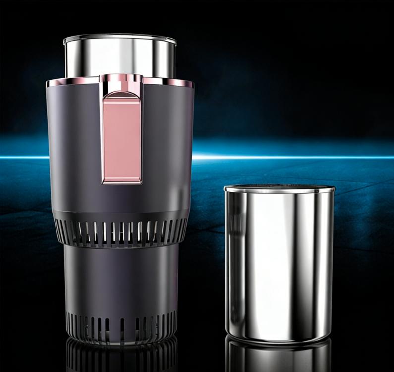 Car Portable Cold & Hot Cup+Smart Temperature Display/Car Use