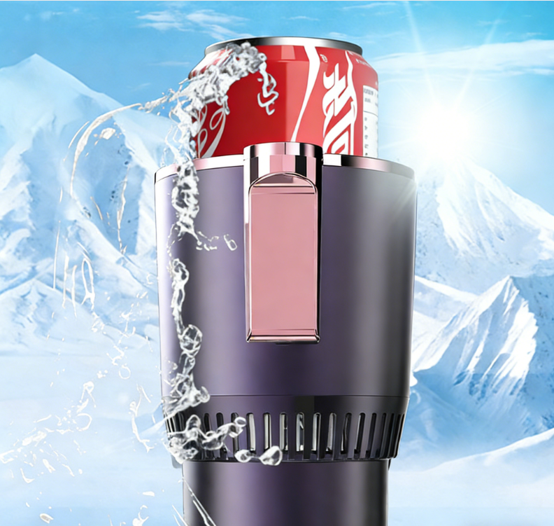 Car Portable Cold & Hot Cup+Smart Temperature Display/Car Use